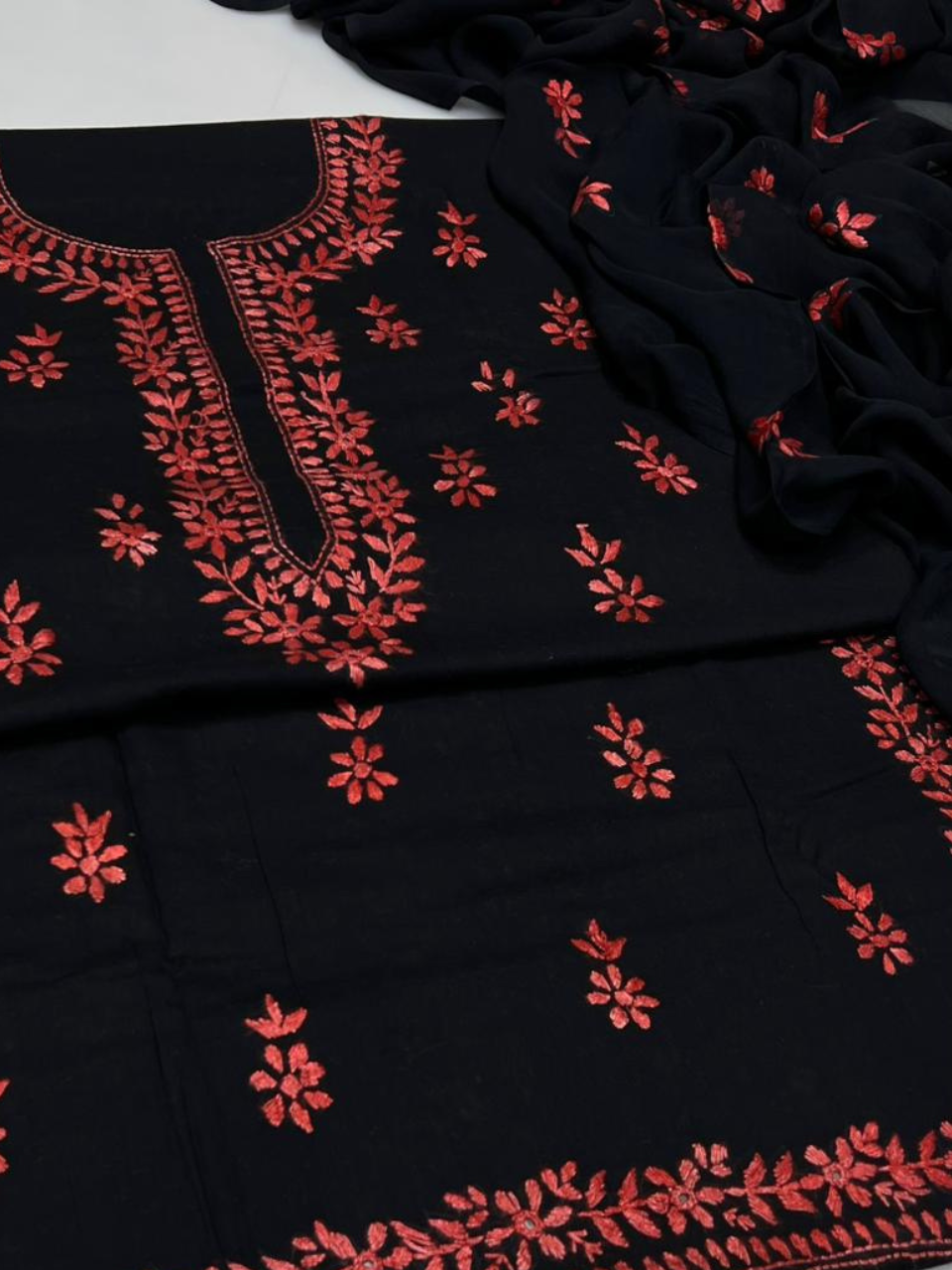 Lawn Thread Embroidered!