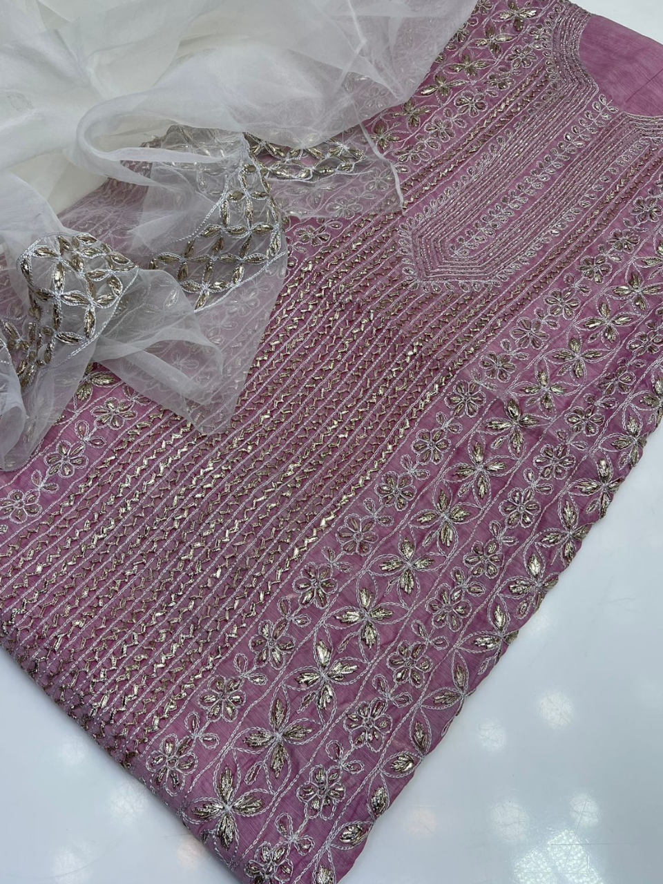 Paper Cotton Gota work Collection