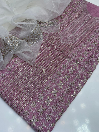 Paper Cotton Gota work Collection