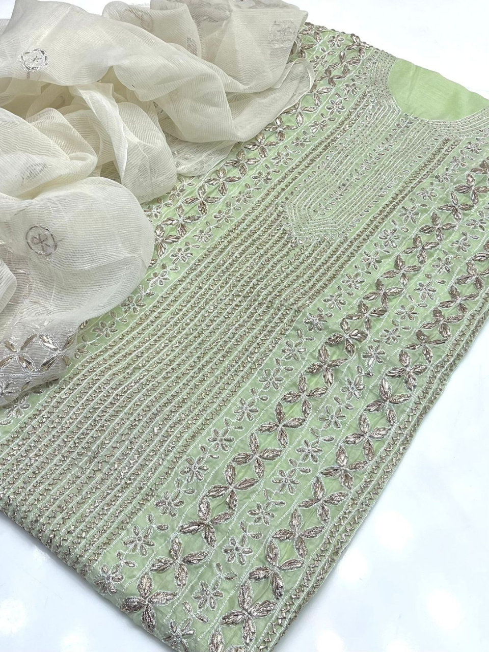 Paper Cotton Gota work Collection