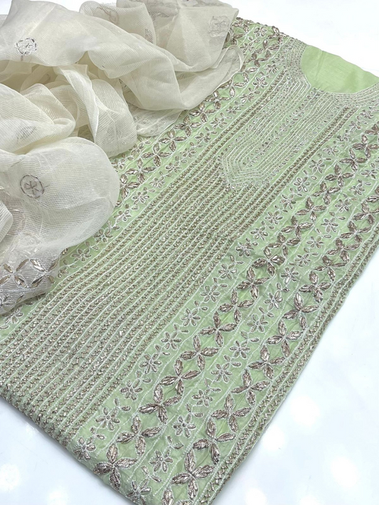 Paper Cotton Gota work Collection