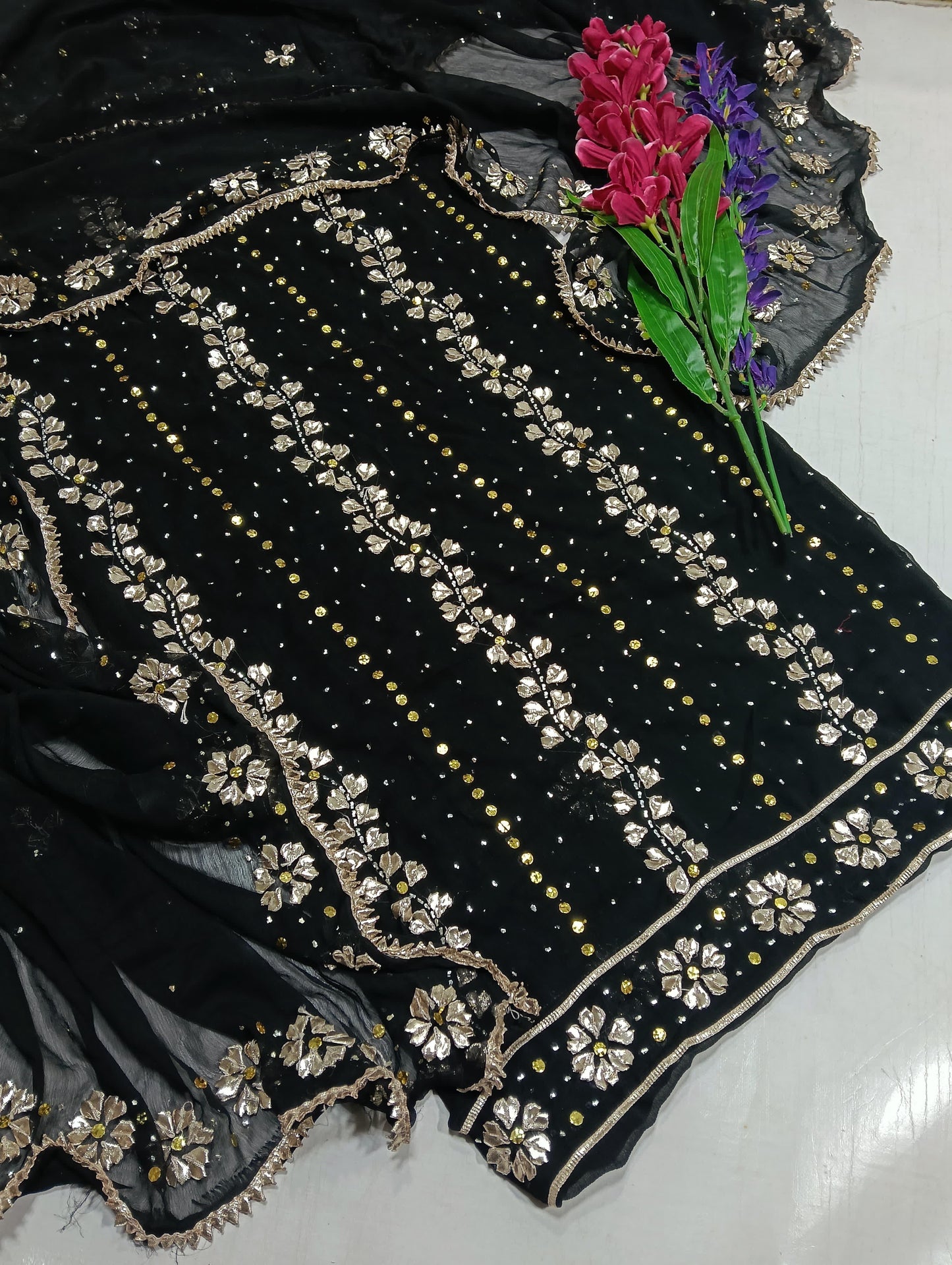 Gota/Mukaish work Suit Collection!